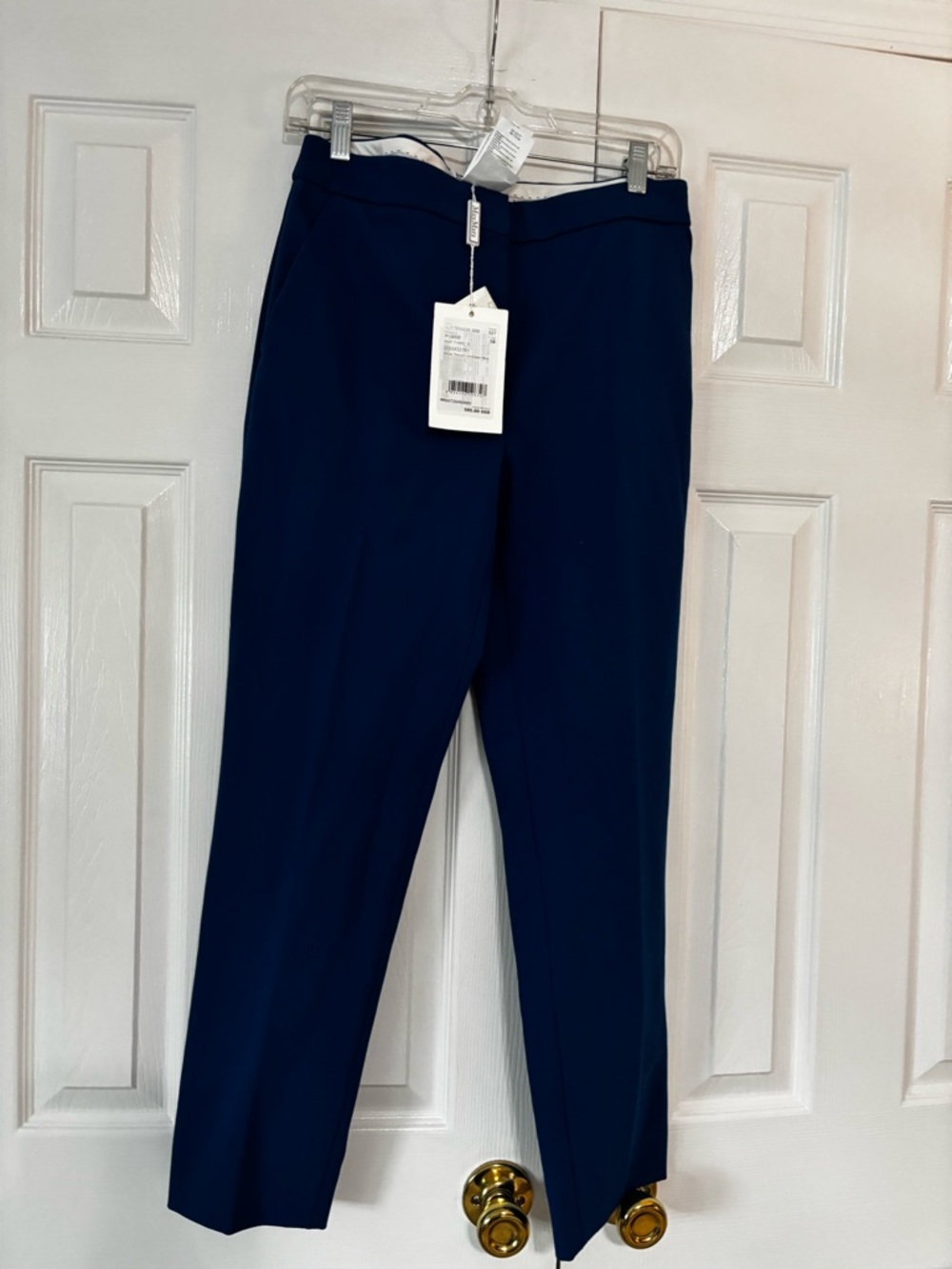NWT Max Mara blue Pegno pant women’s 10